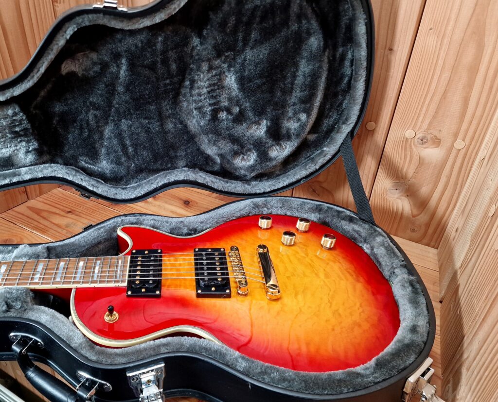 Epiphone Prophecy Les Paul Custom Plus GX HCS, Bj. 2018 mit Koffer – Bild 16