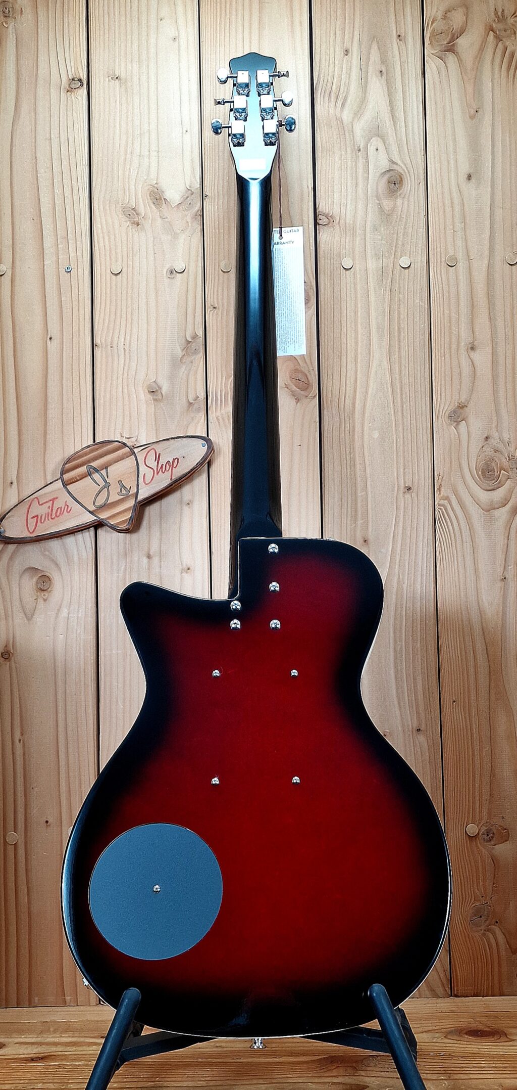 Danelectro 56 Baritone Pro, Red Burst DH – Bild 9