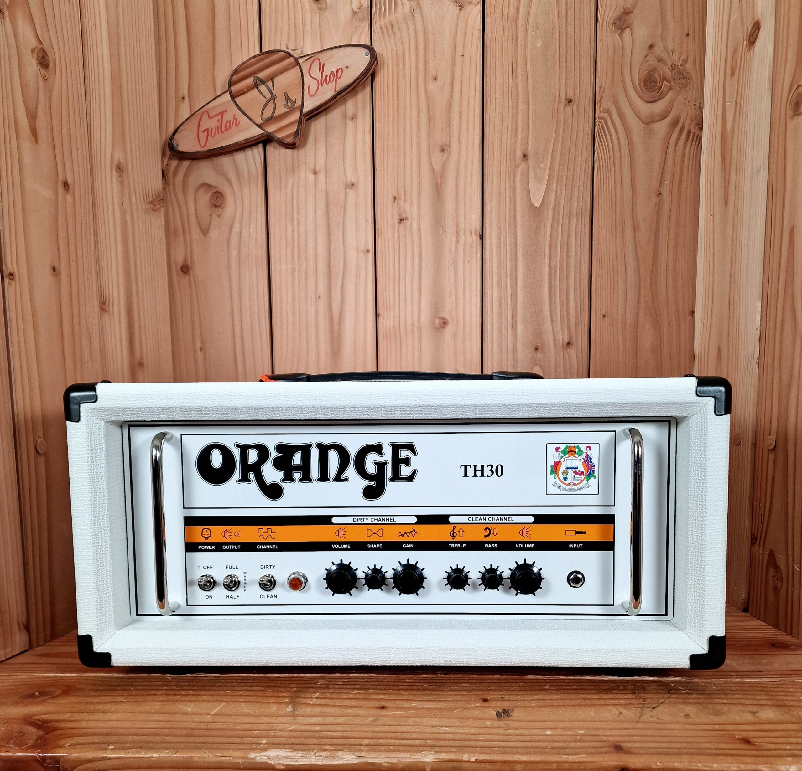 Orange TH30H Head White Limited Edidion