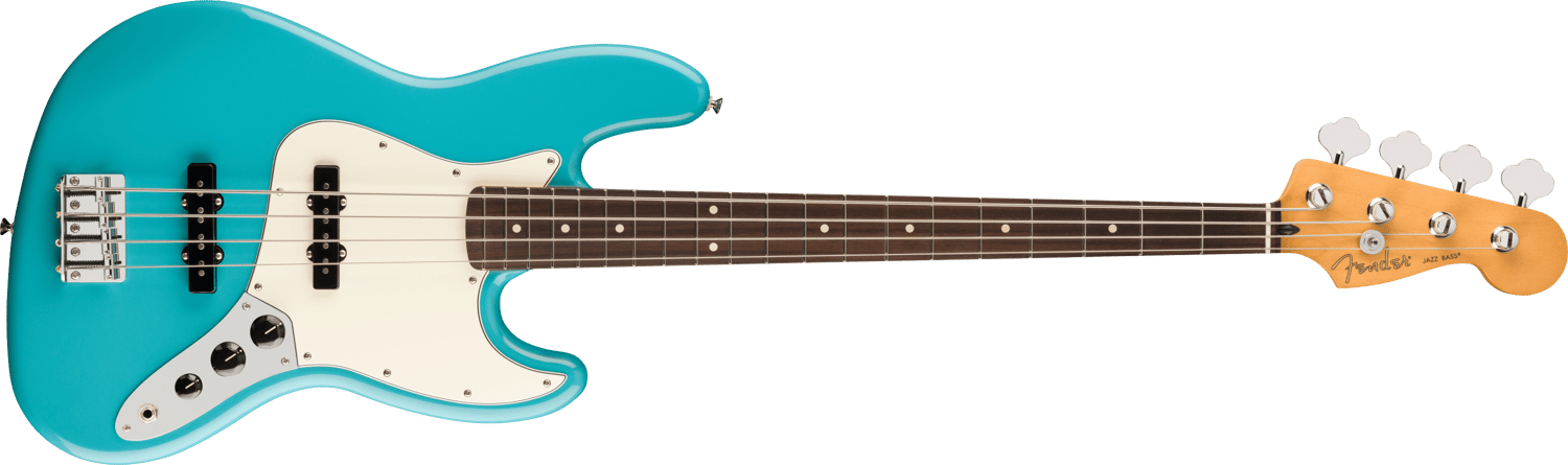 Fender Player II Jazz Bass, RW, Aquatone Blue – Bild 13
