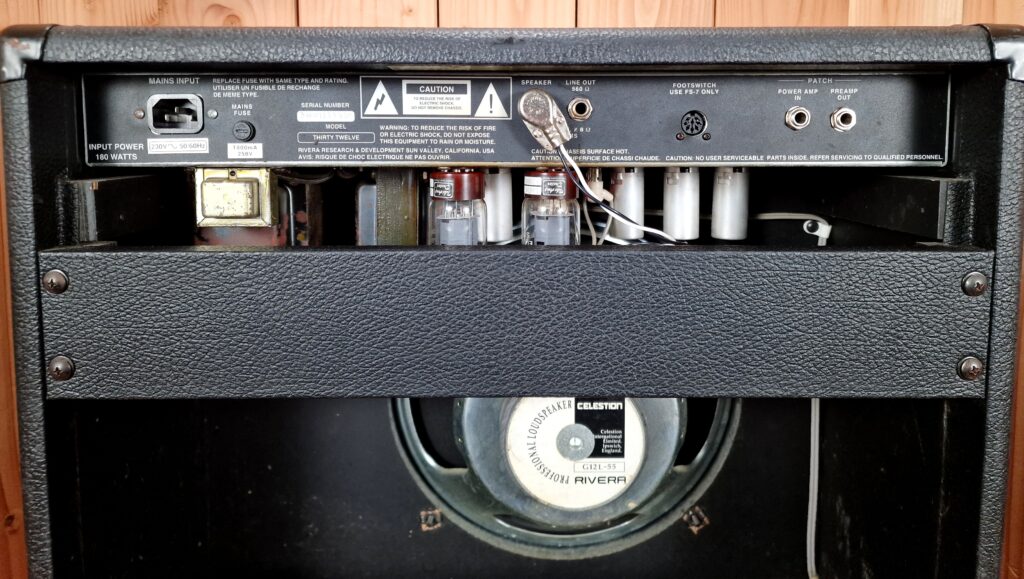 Rivera Thirty Twelve 1x12/30 Watt Röhrenamp  (R30-112 COMBO) – Bild 9