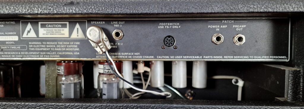 Rivera Thirty Twelve 1x12/30 Watt Röhrenamp  (R30-112 COMBO) – Bild 10
