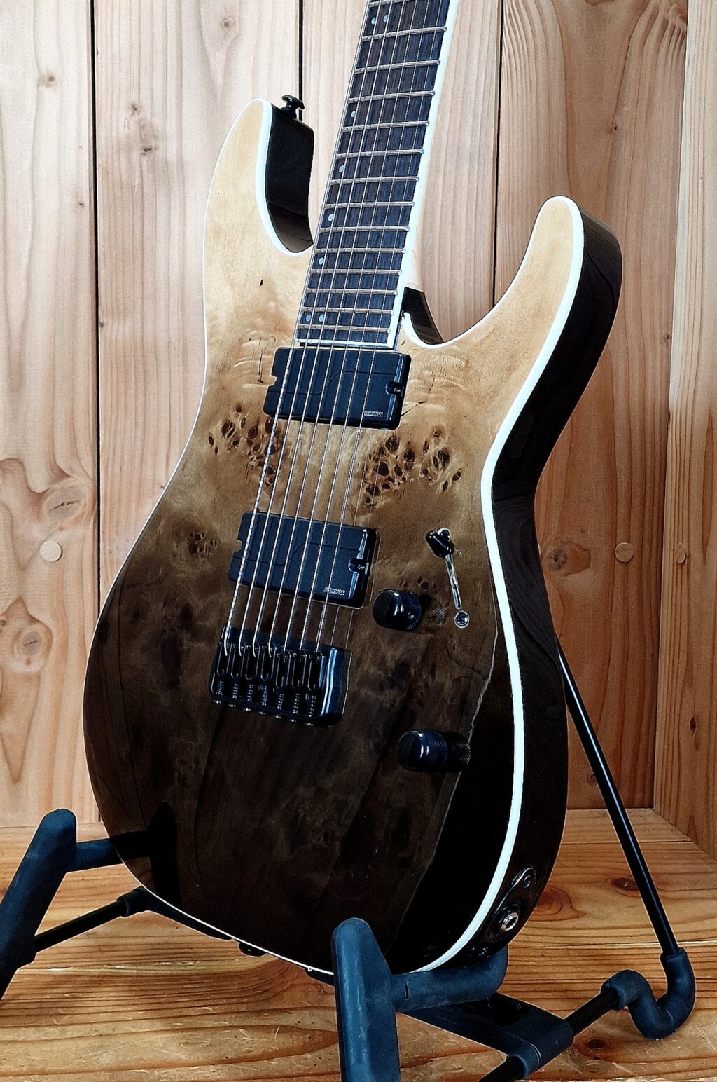 ESP LTD M-1007HT Black Fade, 7-saitige Metalgitarre – Bild 5