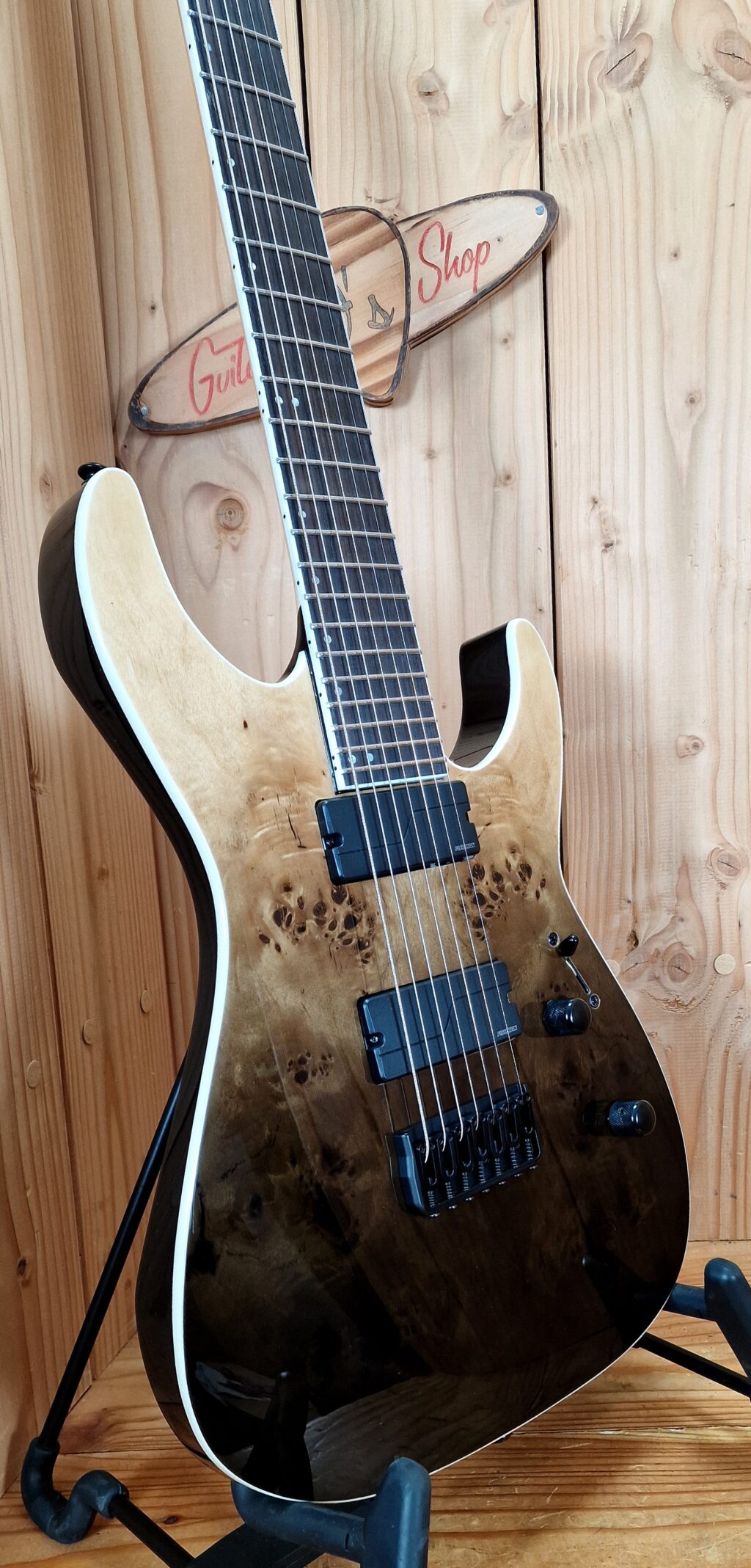 ESP LTD M-1007HT Black Fade, 7-saitige Metalgitarre – Bild 7
