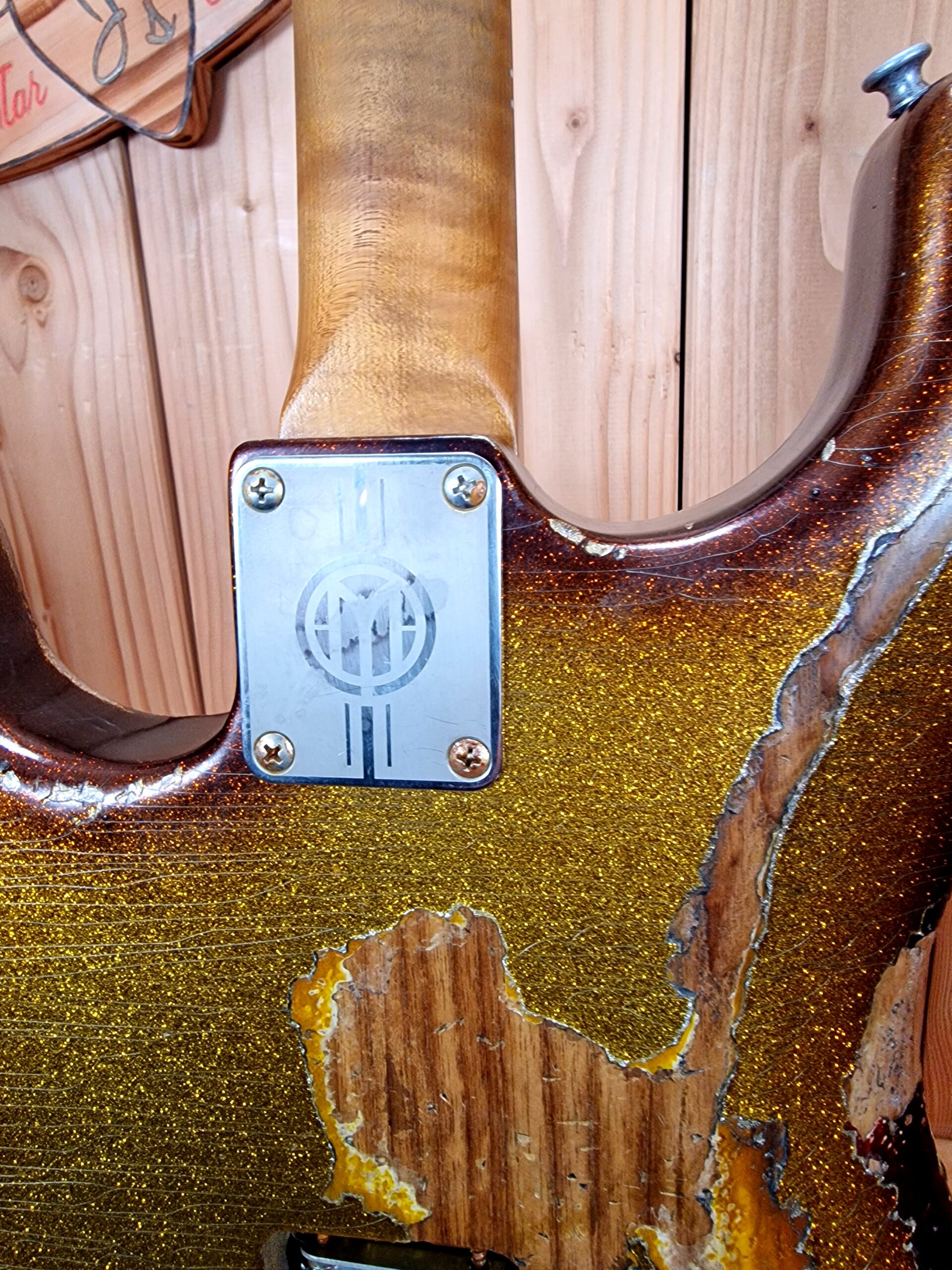 Maybach Stradovari Masterbuilt Gold Sparkle over Sunburst, inkl. Plek Service – Bild 22