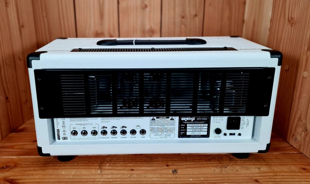 Orange Rockerverb RK50H WH MKIII, Ltd Edition White Tolex – Bild 6