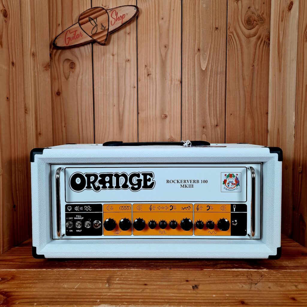 Orange Rockerverb RK100H WH MKIII, Ltd Edition White Tolex