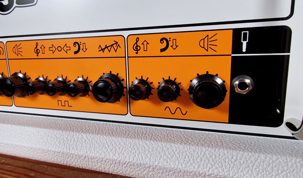 Orange Rockerverb RK100H WH MKIII, Ltd Edition White Tolex – Bild 3