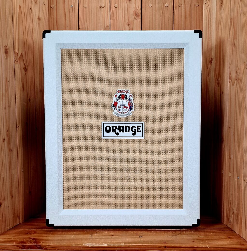 Orange PPC212V WH, Ltd Edition White Tolex 2x12 Box