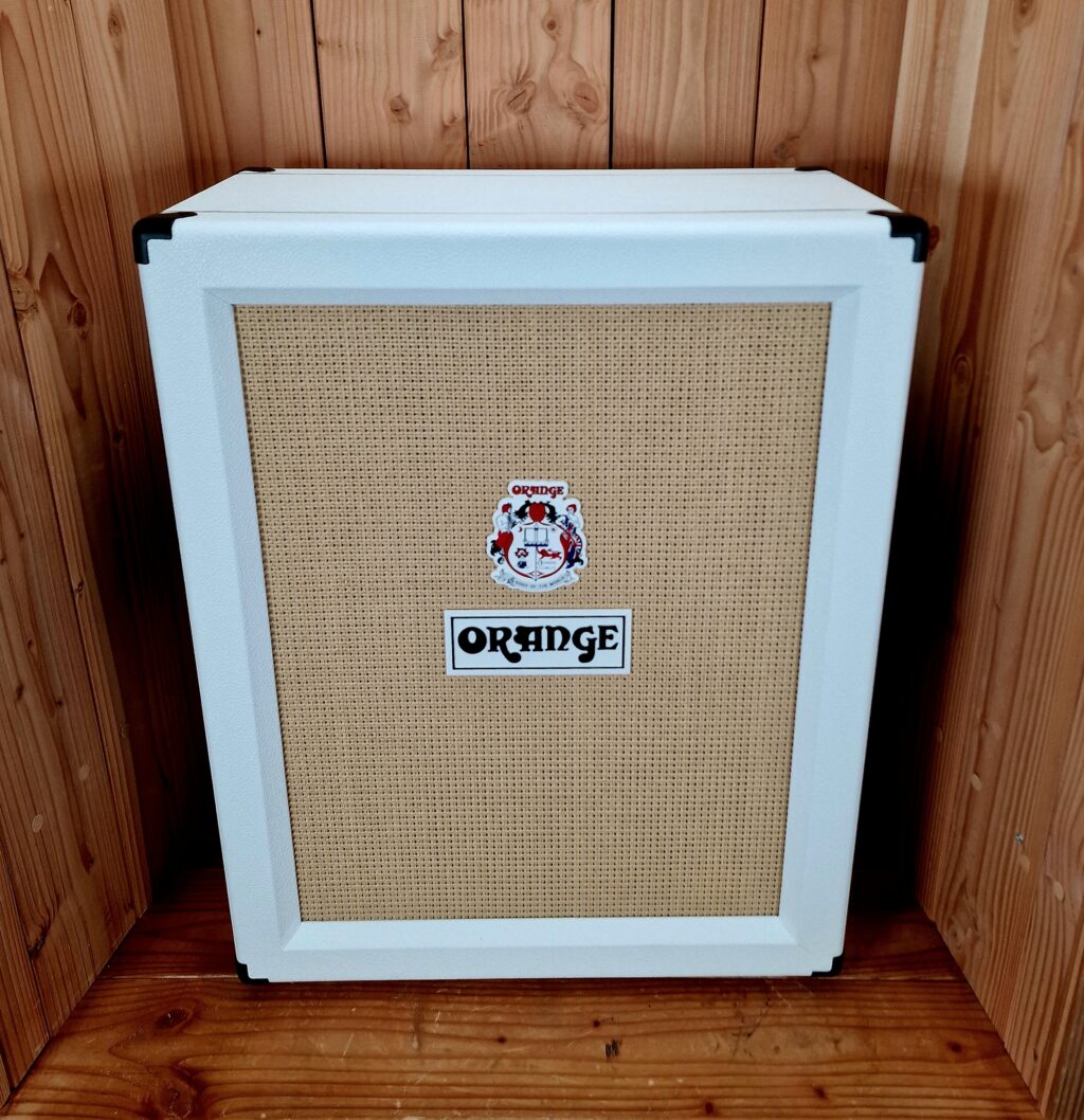 Orange PPC212V WH, Ltd Edition White Tolex 2x12 Box – Bild 2