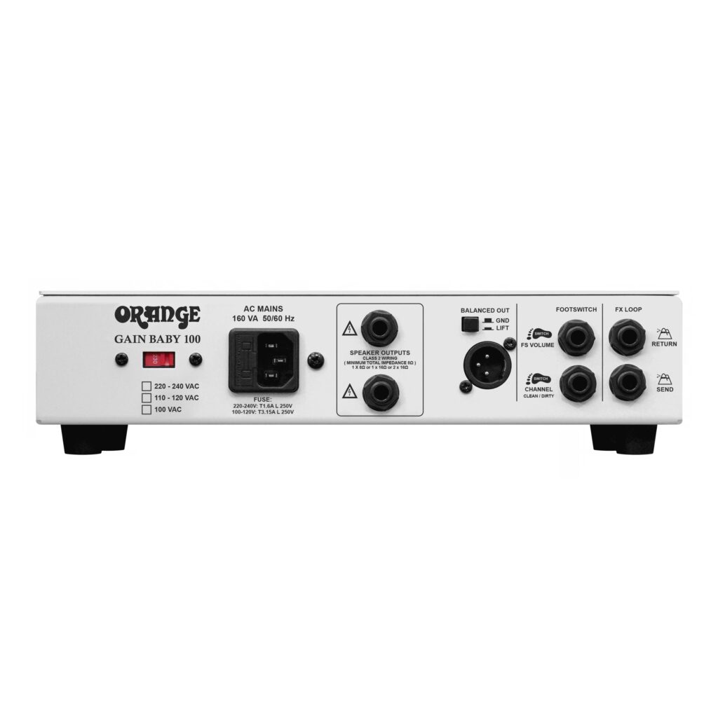 Orange Gain Baby 100, Class A/B Solid-State Amp, 100W – Bild 11