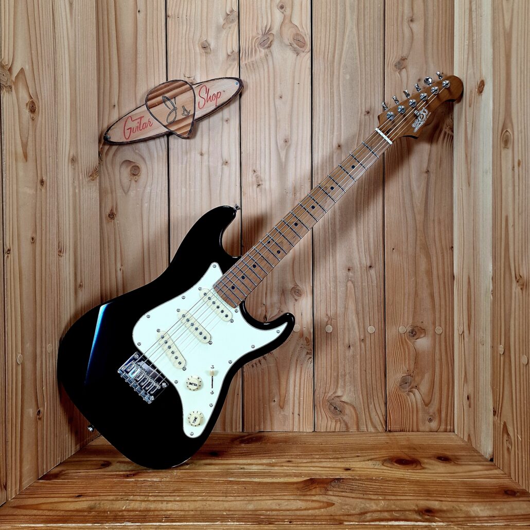 Jet Guitars JS-300 Mini Black, E-Gitarre 3/4 Gösse