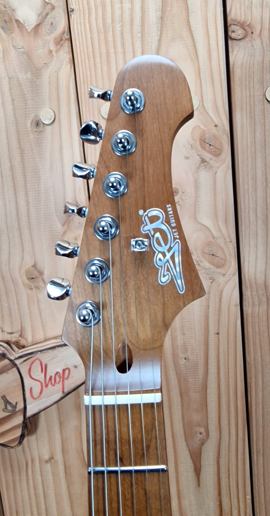 Jet Guitars JS-300 Mini Black, E-Gitarre 3/4 Gösse – Bild 3