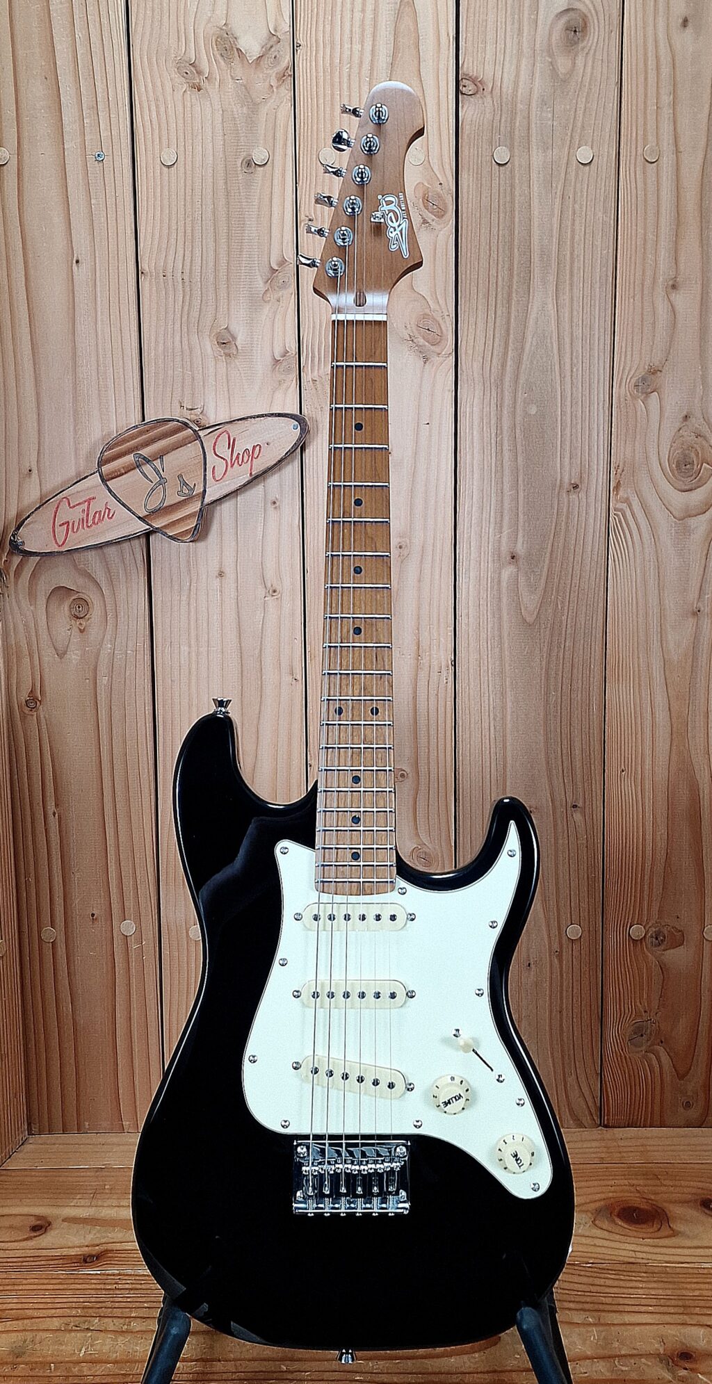 Jet Guitars JS-300 Mini Black, E-Gitarre 3/4 Gösse – Bild 4
