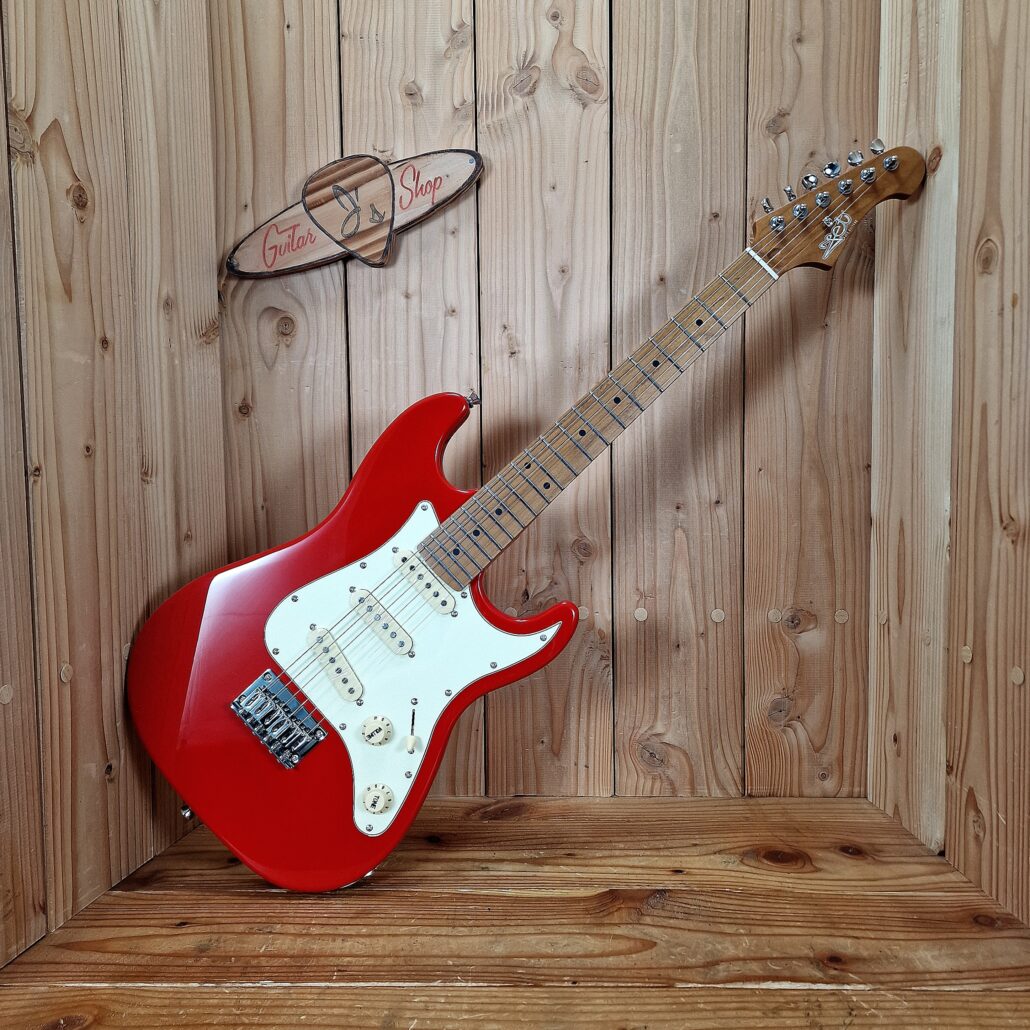Jet Guitars JS-300 Mini Red, E-Gitarre 3/4 Gösse