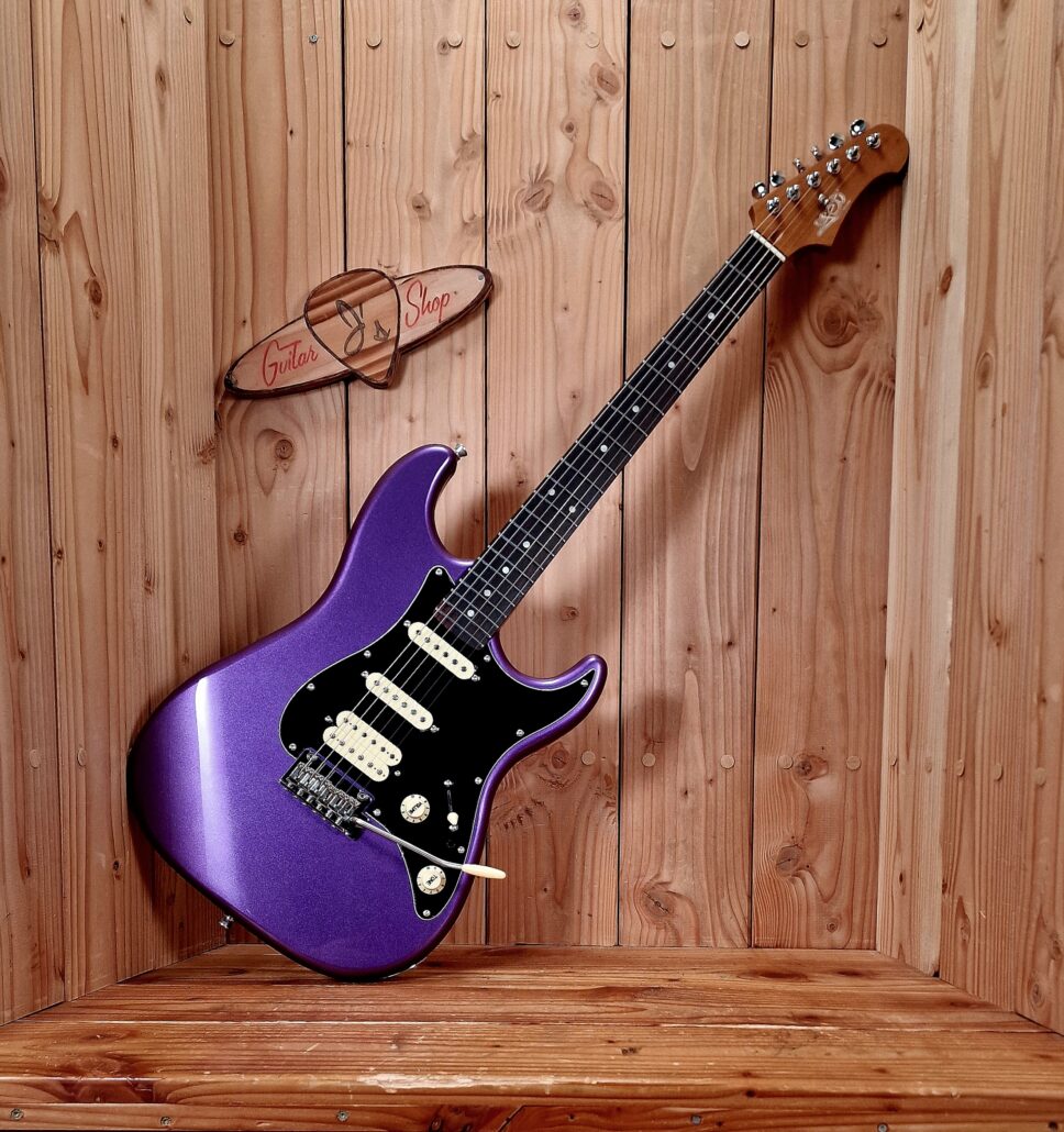 Jet Guitars JS-400 PLM R, Satin Purple