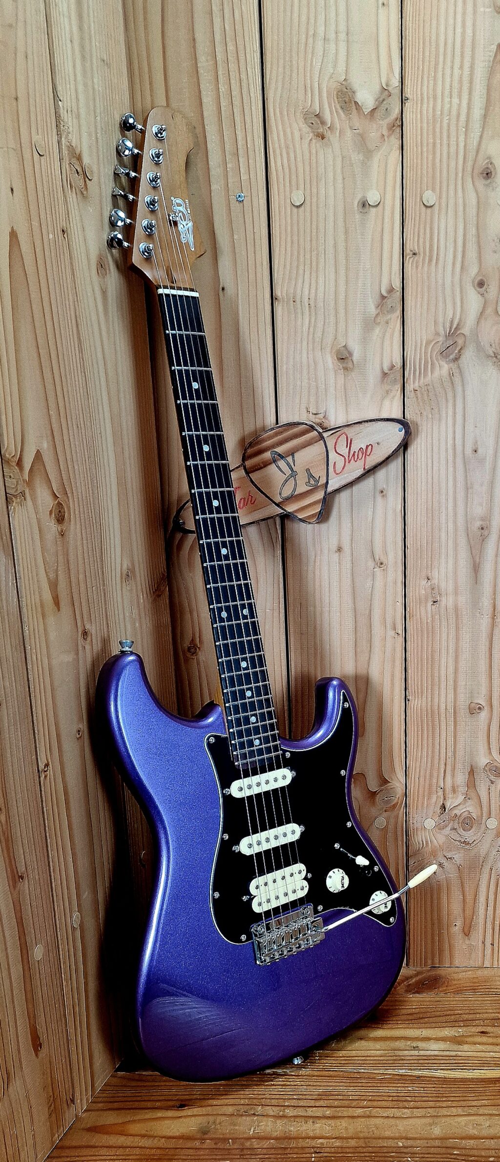 Jet Guitars JS-400 PLM R, Satin Purple – Bild 5