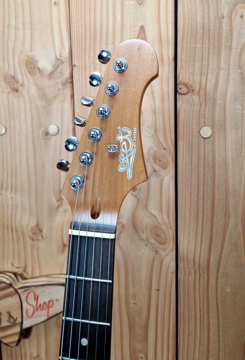 Jet Guitars JS-400 PLM R, Satin Purple – Bild 6