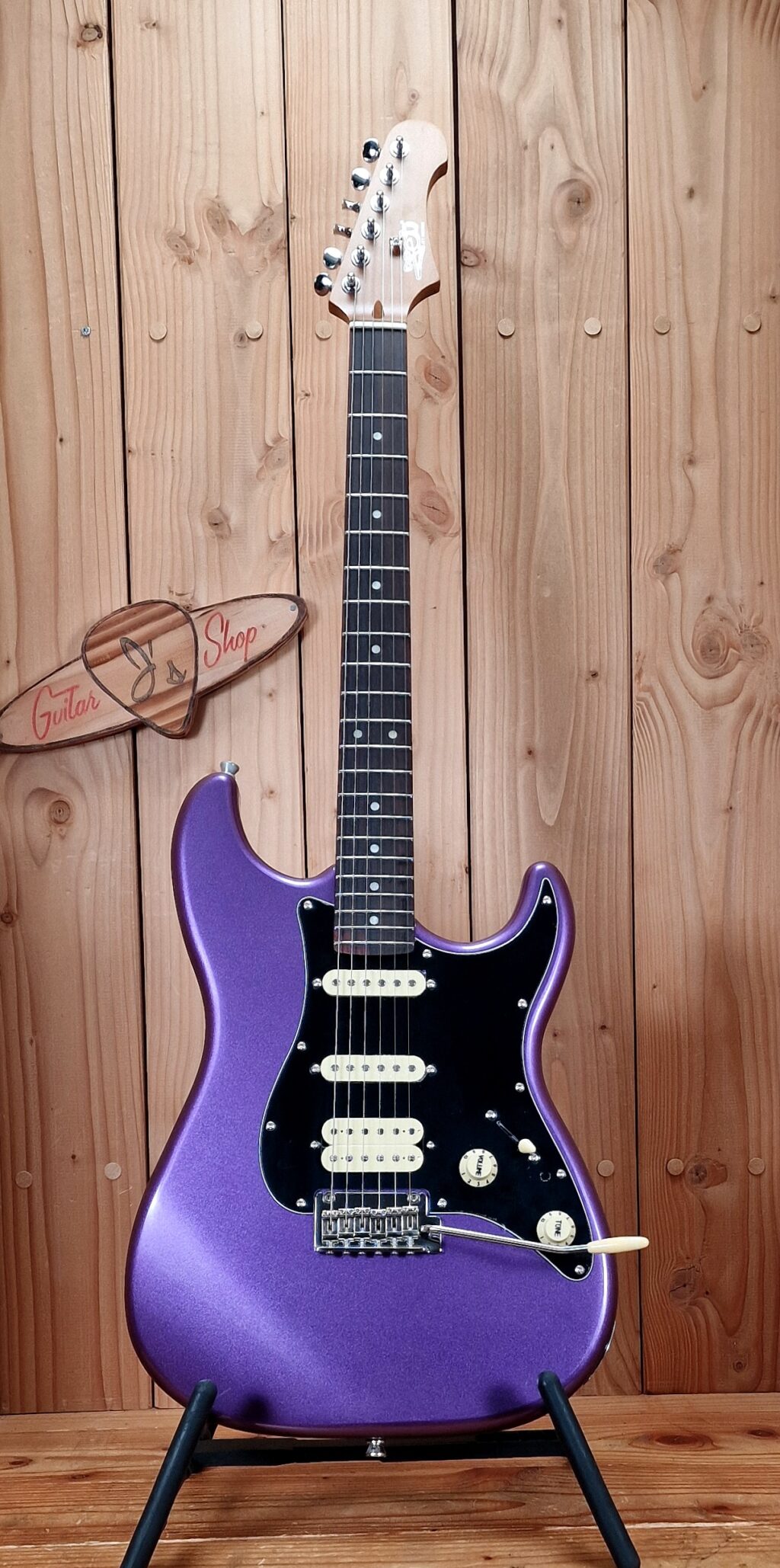 Jet Guitars JS-400 PLM R, Satin Purple – Bild 2