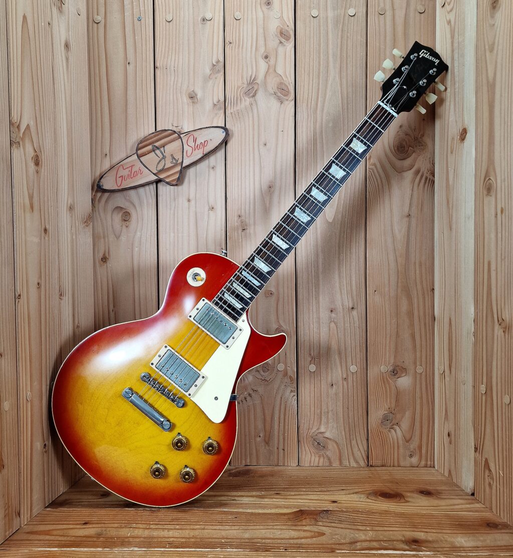 Gibson Custom Shop ’58 Les Paul Standard Reissue Plaintop VOS, Cherry Sunburst Bj. 2006 – Bild 2