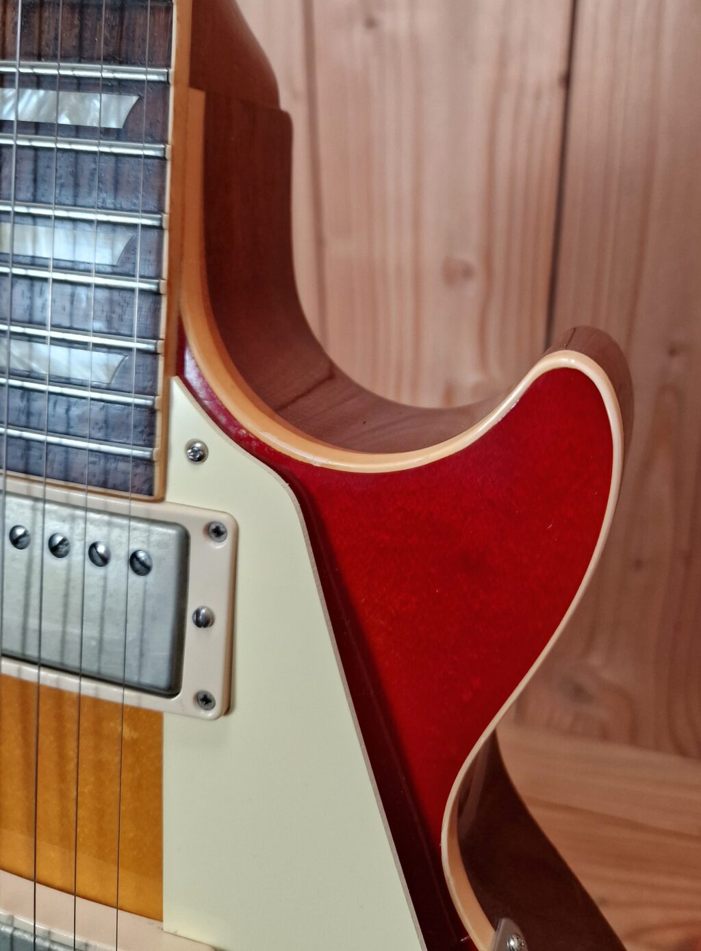 Gibson Custom Shop ’58 Les Paul Standard Reissue Plaintop VOS, Cherry Sunburst Bj. 2006 – Bild 9