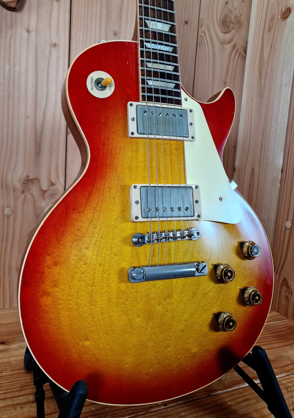 Gibson Custom Shop ’58 Les Paul Standard Reissue Plaintop VOS, Cherry Sunburst Bj. 2006 – Bild 11