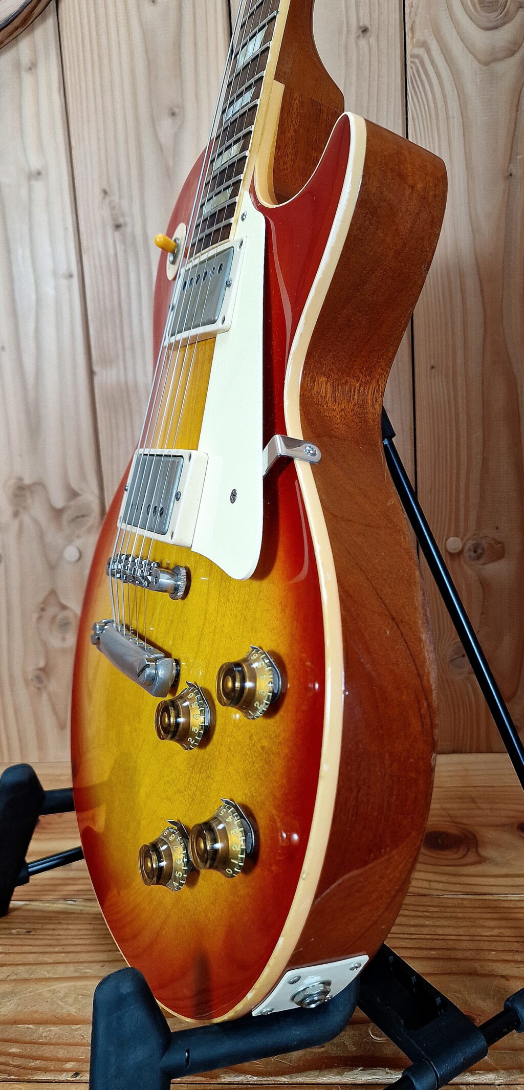 Gibson Custom Shop ’58 Les Paul Standard Reissue Plaintop VOS, Cherry Sunburst Bj. 2006 – Bild 15