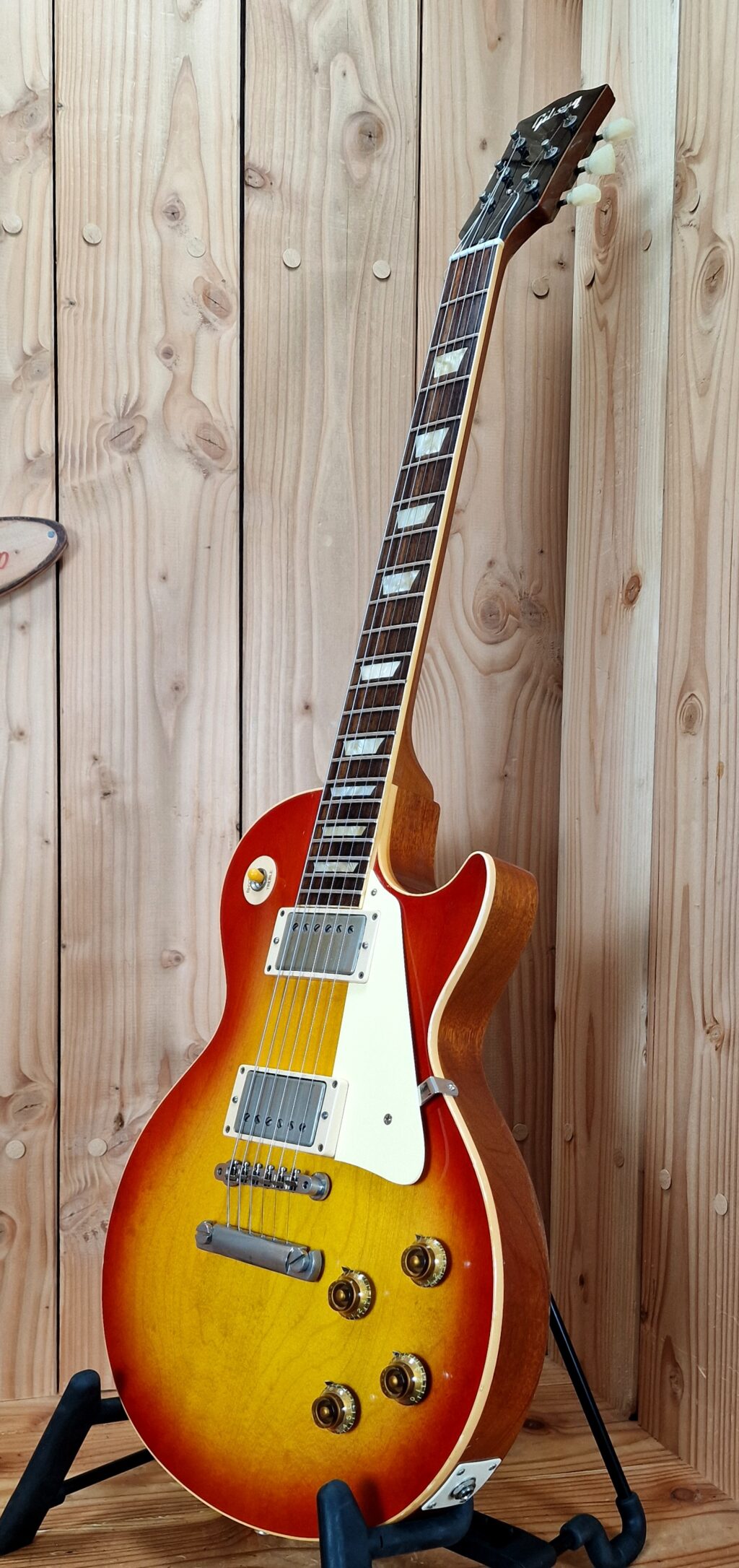 Gibson Custom Shop ’58 Les Paul Standard Reissue Plaintop VOS, Cherry Sunburst Bj. 2006 – Bild 19