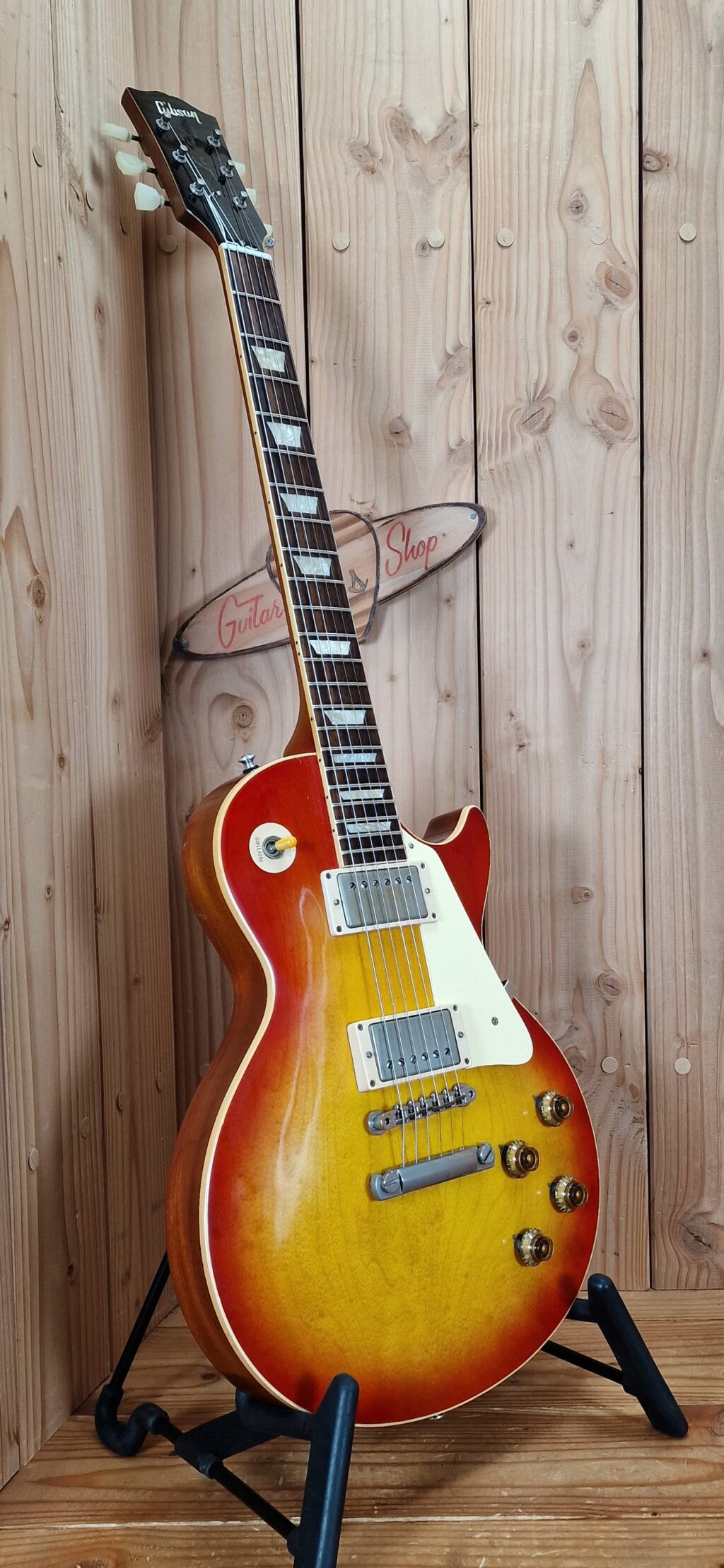 Gibson Custom Shop ’58 Les Paul Standard Reissue Plaintop VOS, Cherry Sunburst Bj. 2006 – Bild 22