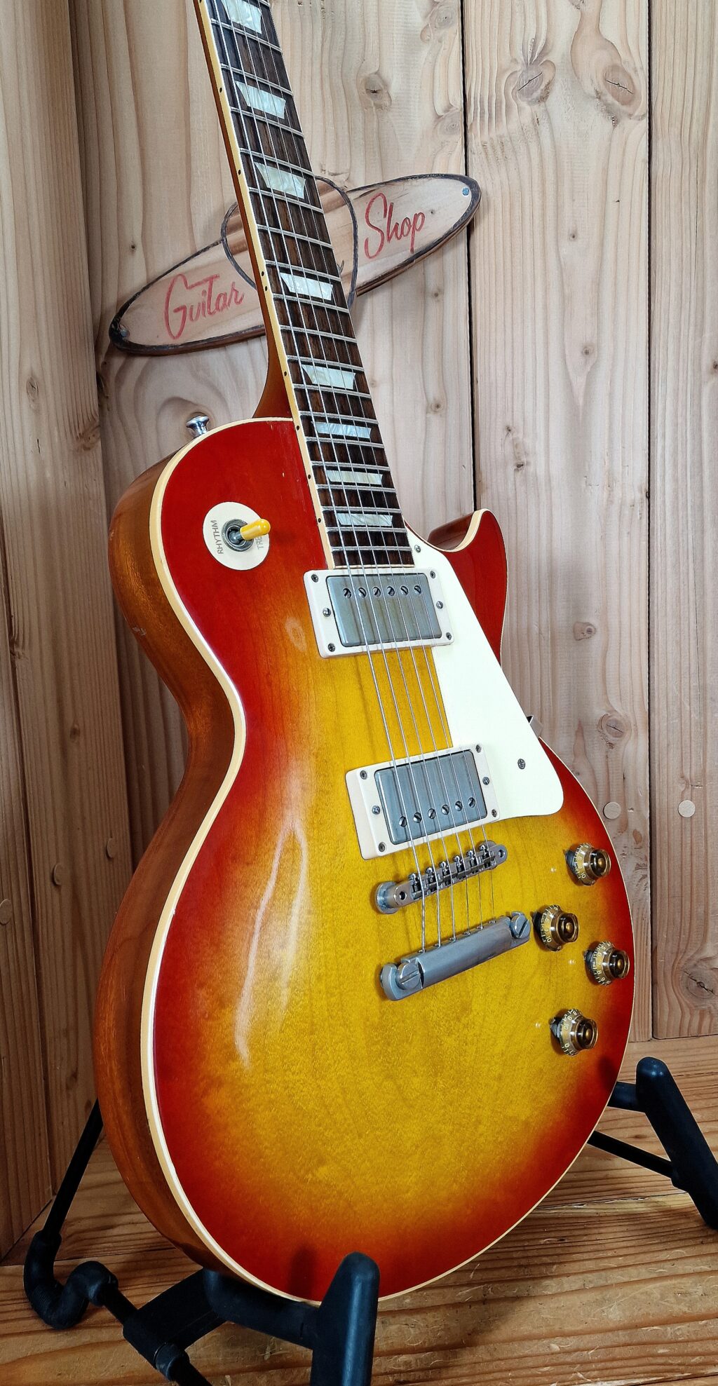 Gibson Custom Shop ’58 Les Paul Standard Reissue Plaintop VOS, Cherry Sunburst Bj. 2006 – Bild 23