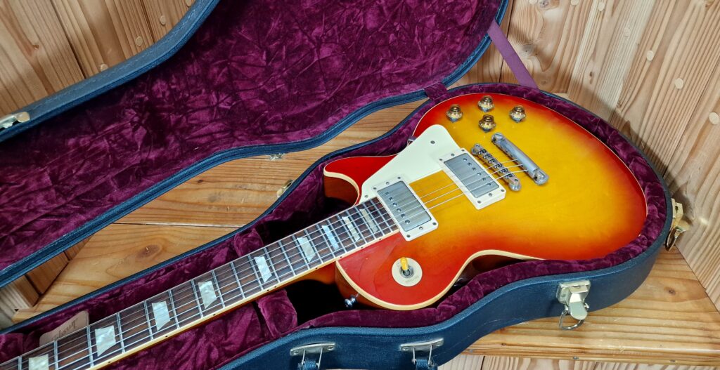 Gibson Custom Shop ’58 Les Paul Standard Reissue Plaintop VOS, Cherry Sunburst Bj. 2006 – Bild 39