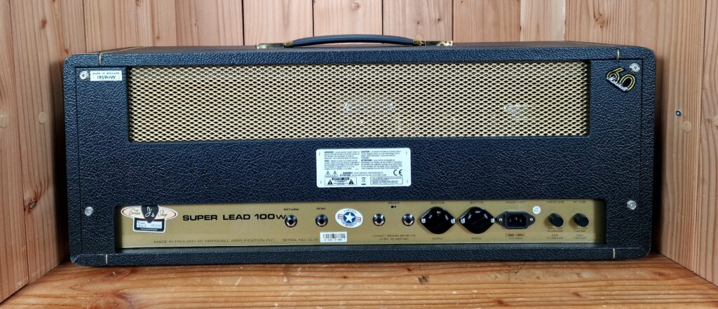 Marshall 1959 HW, 100 Watt Plexi, Mastervolume, FX Loop, Mods, Bj 2020 – Bild 8