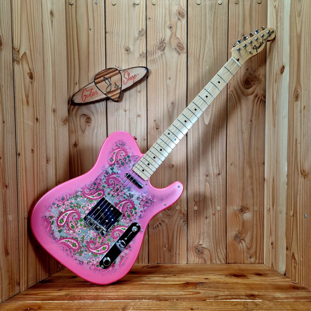 Fender Classic 69 Telecaster Pink Paisley, miJ Bj. 2016 incl. Pink Fender Case
