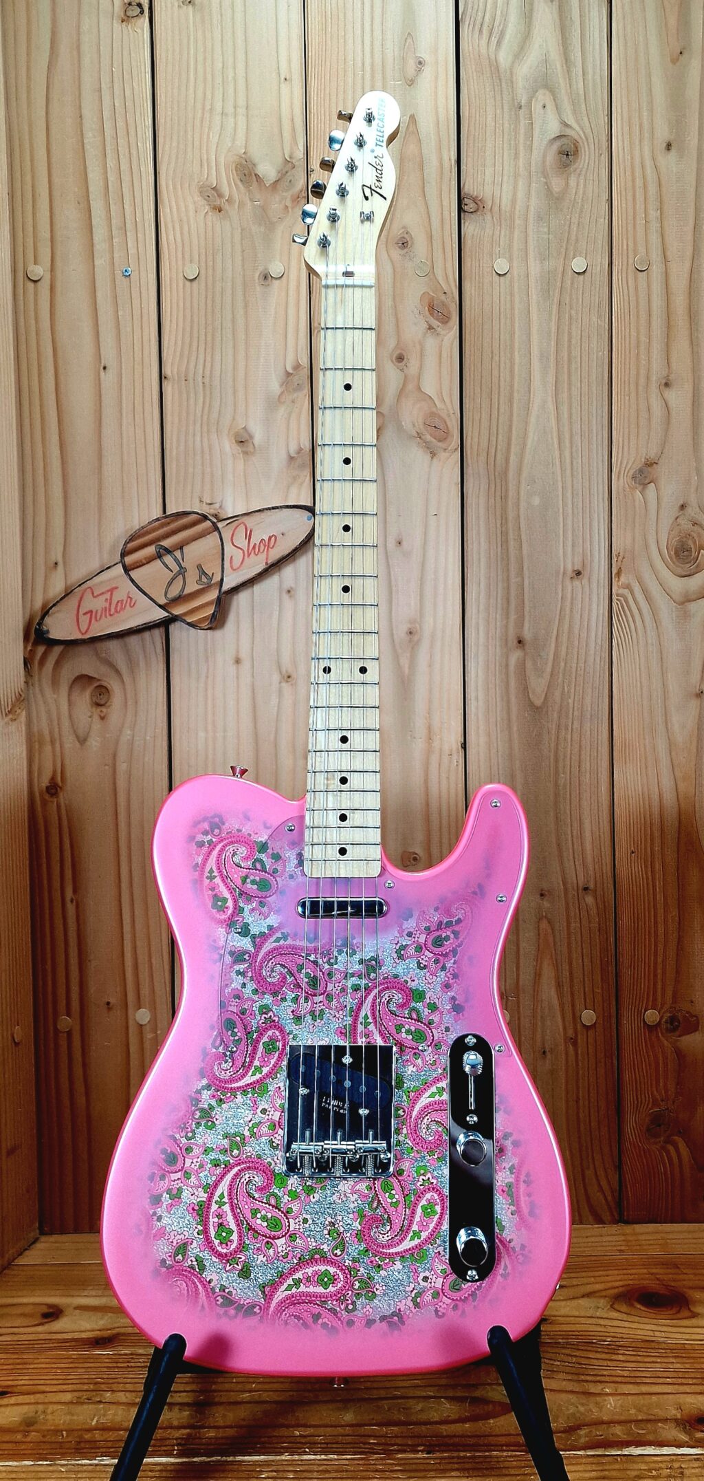Fender Classic 69 Telecaster Pink Paisley, miJ Bj. 2016 incl. Pink Fender Case – Bild 5