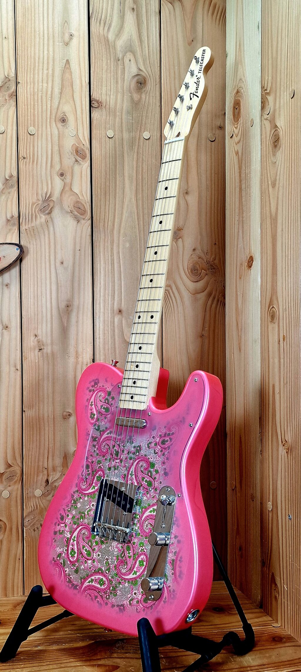 Fender Classic 69 Telecaster Pink Paisley, miJ Bj. 2016 incl. Pink Fender Case – Bild 7
