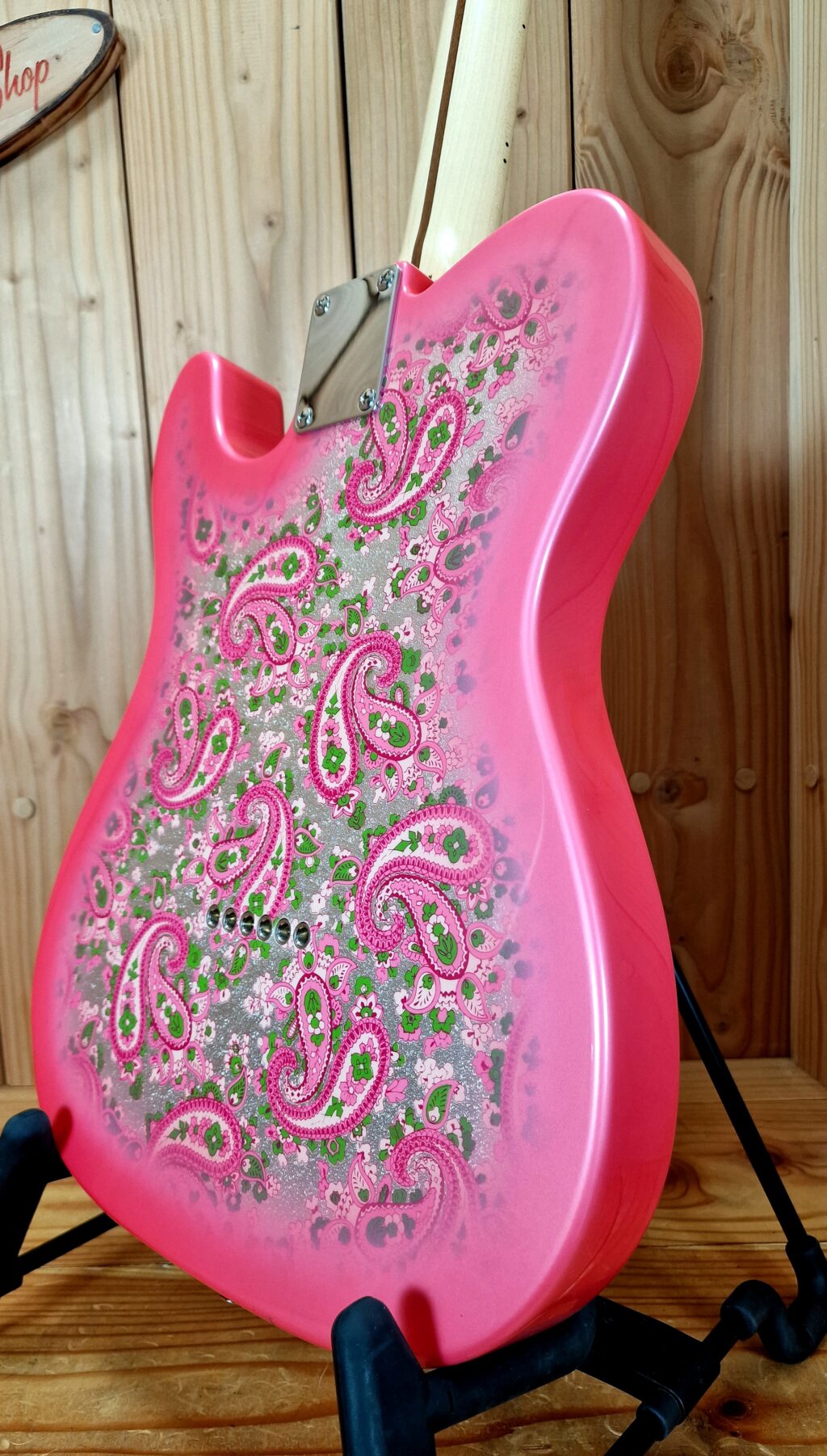 Fender Classic 69 Telecaster Pink Paisley, miJ Bj. 2016 incl. Pink Fender Case – Bild 11