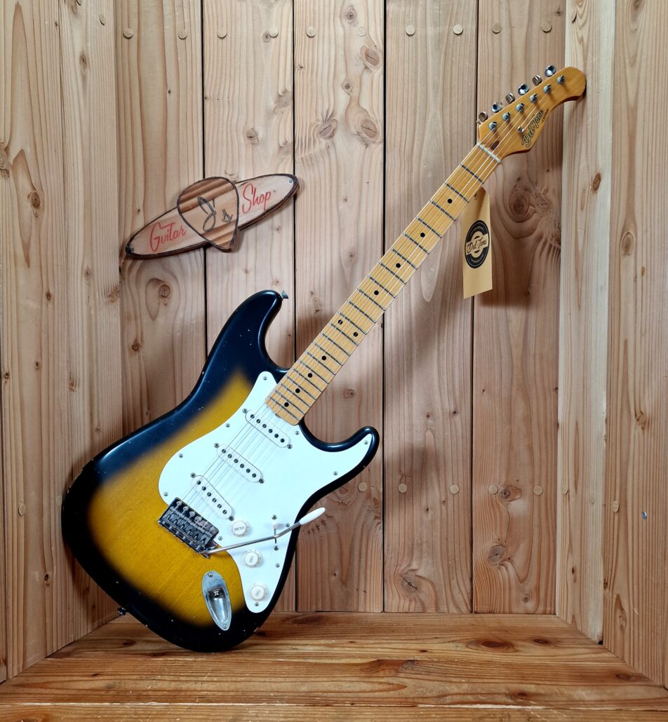 Del-Tone 50’s S-style 2-Tone Sunburst - Medium