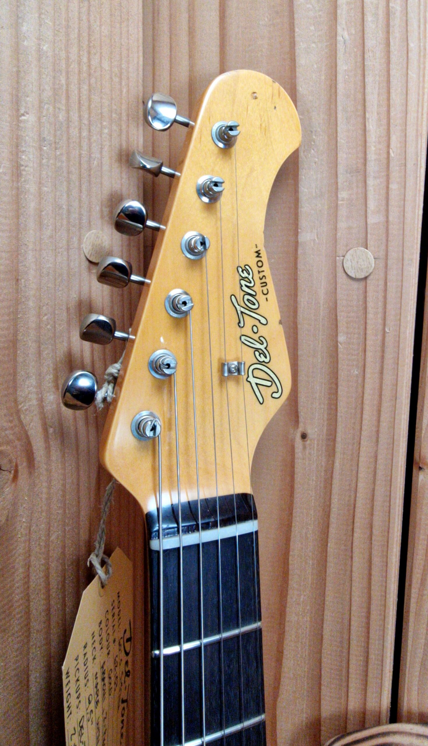 Del-Tone 60’s S-style Gold - Medium aged - Gloss – Bild 2