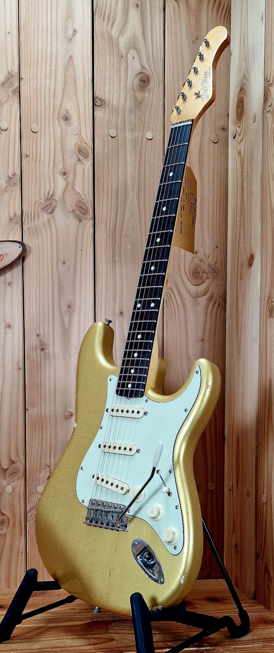Del-Tone 60’s S-style Gold - Medium aged - Gloss – Bild 7