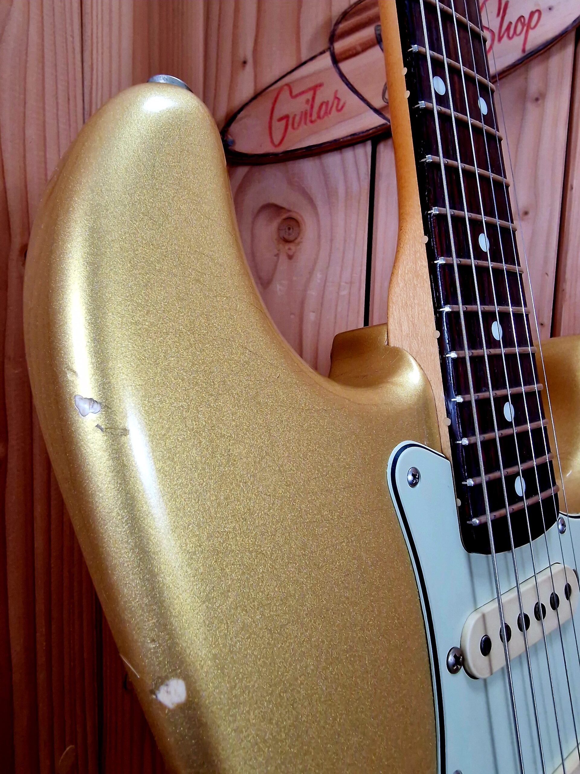 Del-Tone 60’s S-style Gold - Medium aged - Gloss – Bild 14