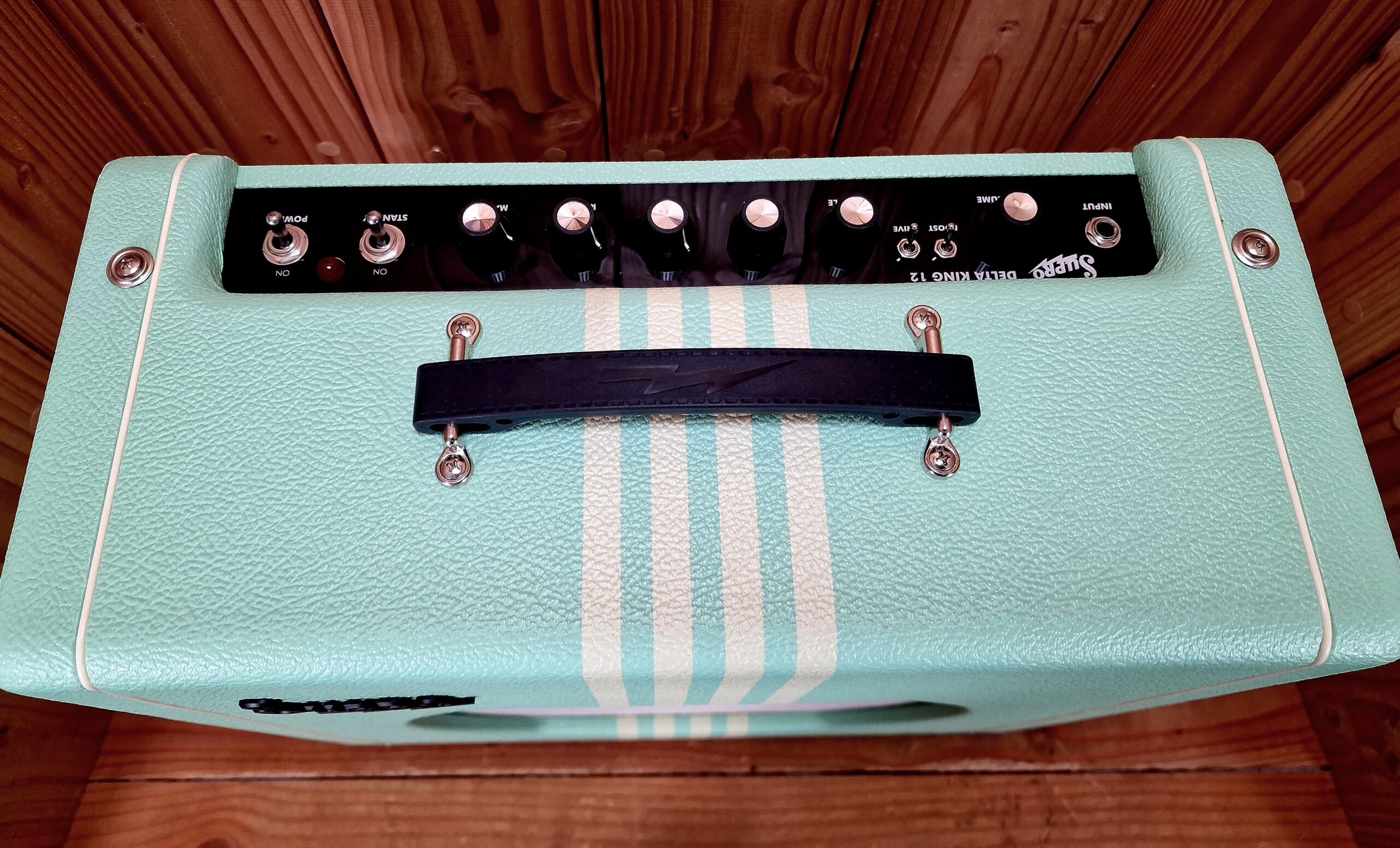Supro Delta King 12 Combo (Seafoam Green&Cream) 15Watt / Reverb Limited – Bild 5
