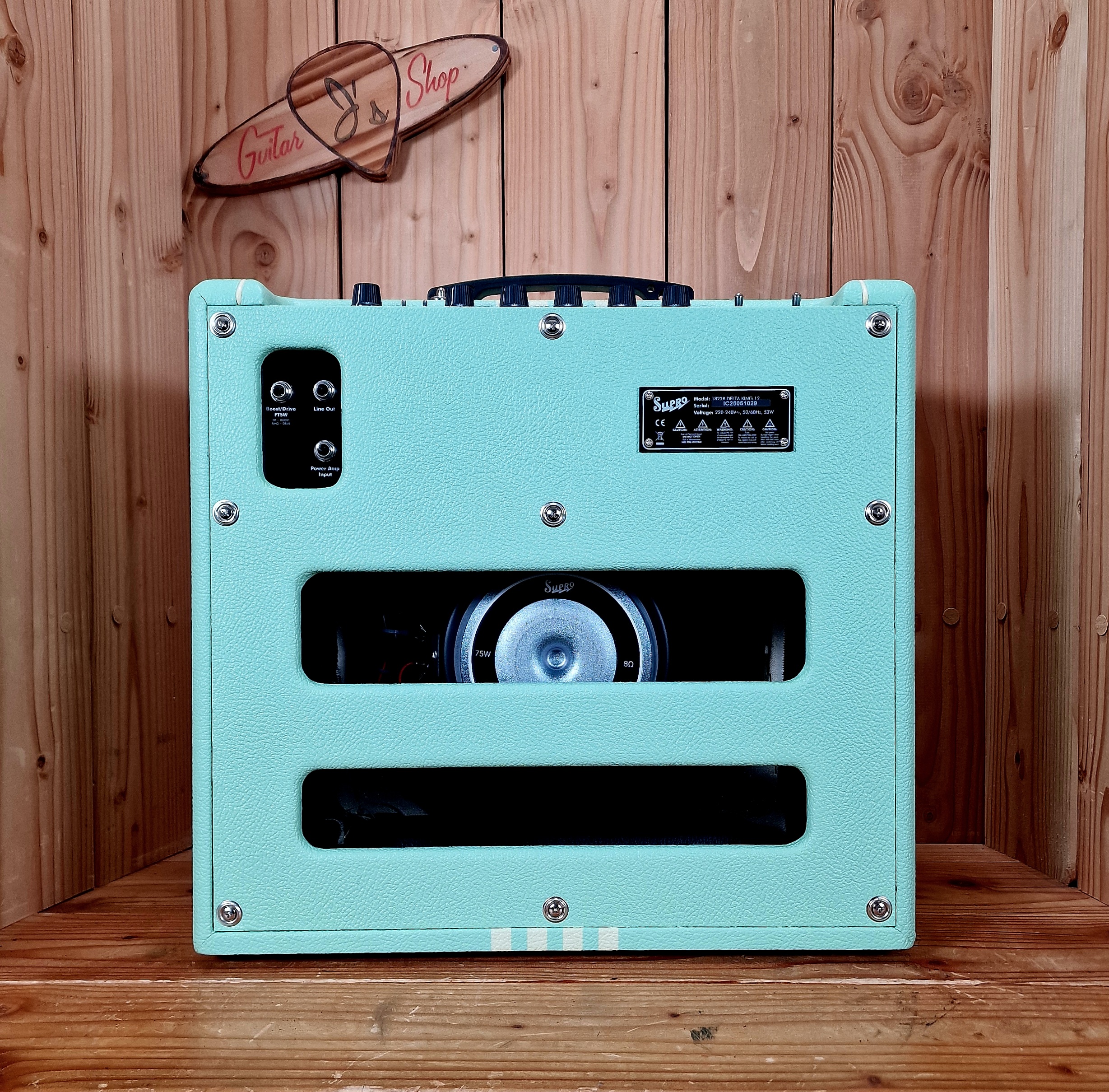 Supro Delta King 12 Combo (Seafoam Green&Cream) 15Watt / Reverb Limited – Bild 8