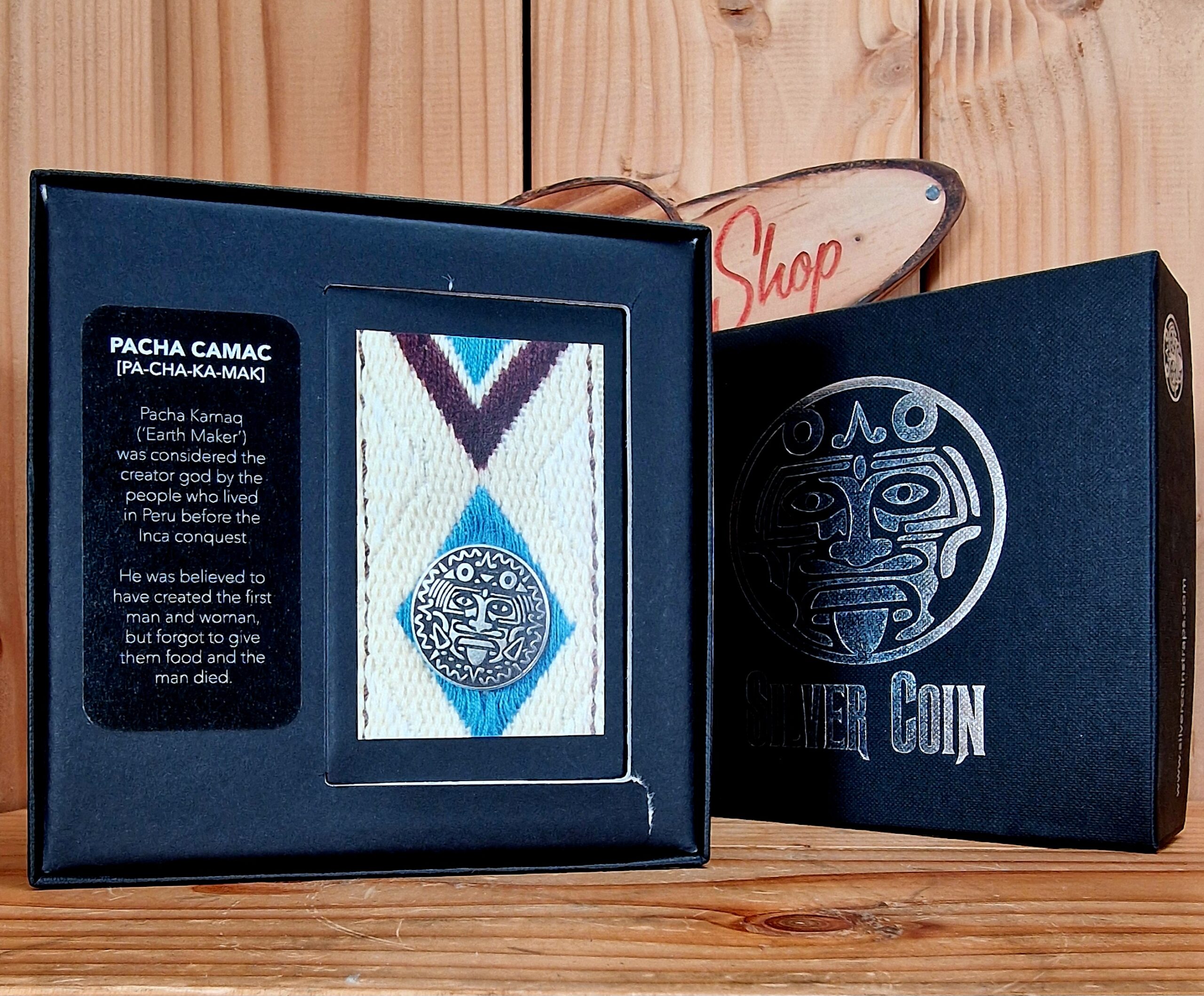 Silver Coin Pacha Camac Gitarrengurt