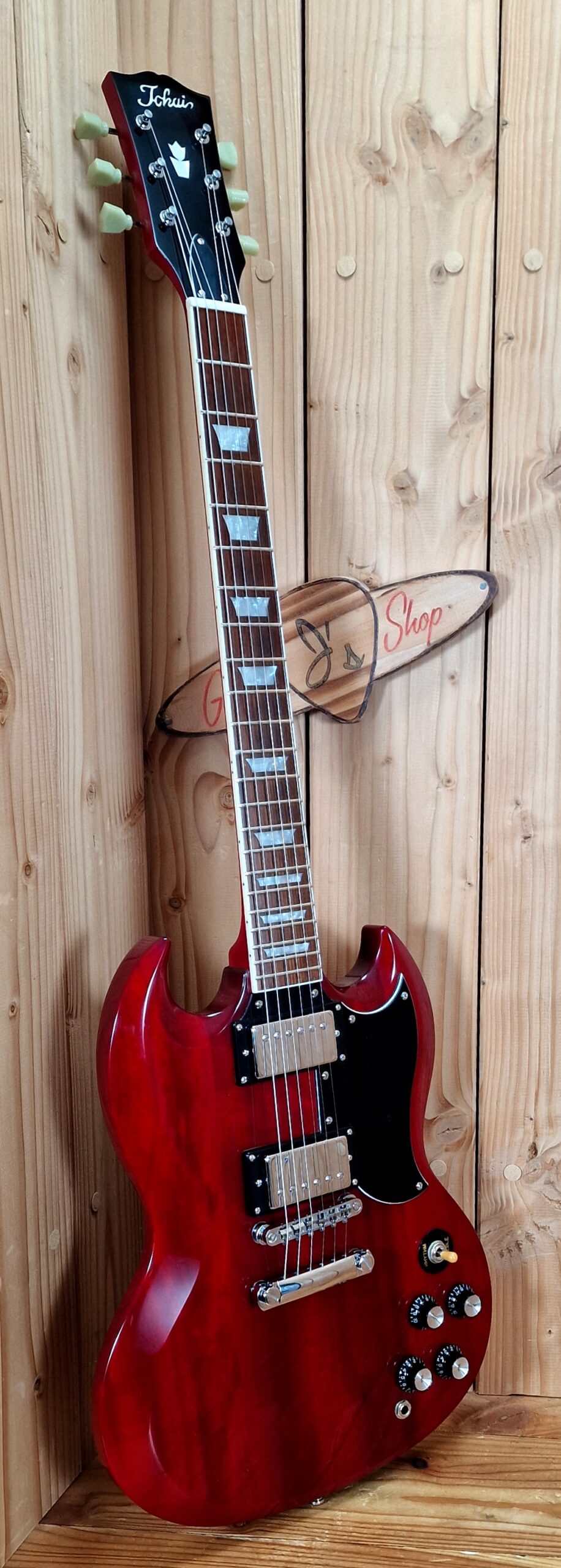 Tokai SG mit Upgrades, incl. Koffer – Bild 2