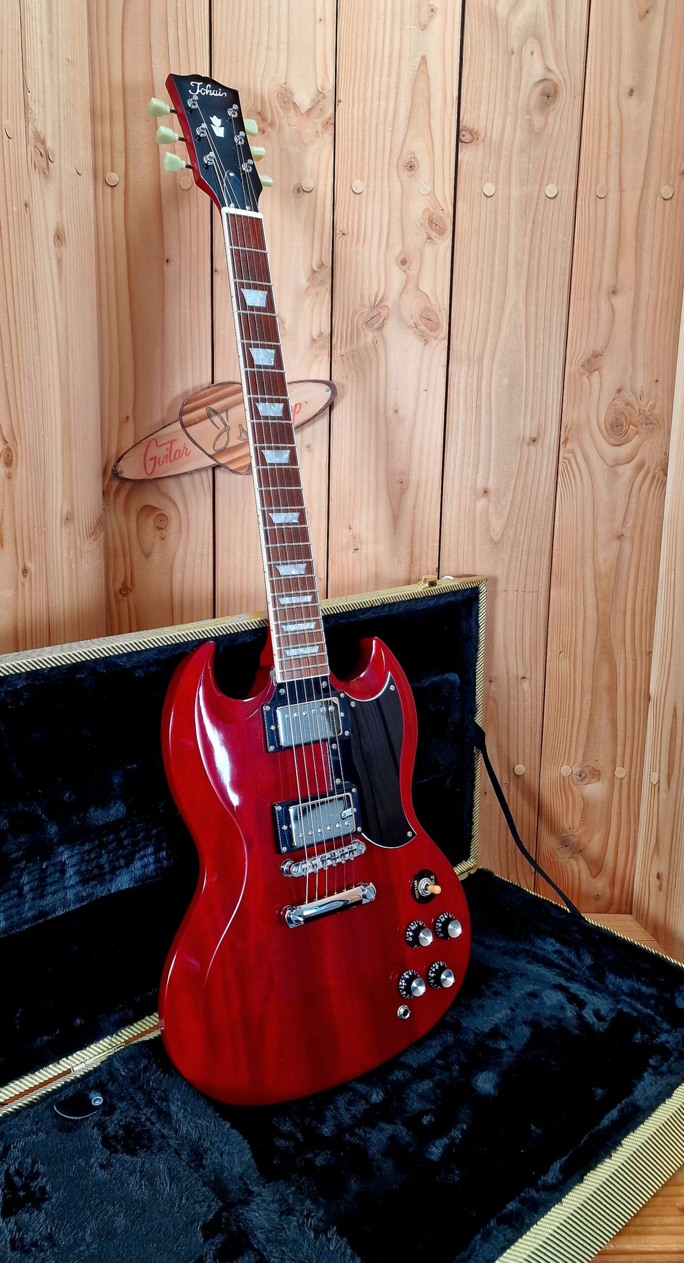 Tokai SG mit Upgrades, incl. Koffer – Bild 11