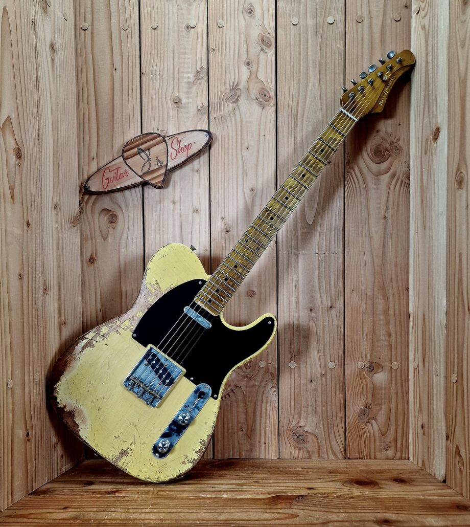 Kauffmann Guitars 56 T-Modell, Heavy aged, Butterscotch Blonde