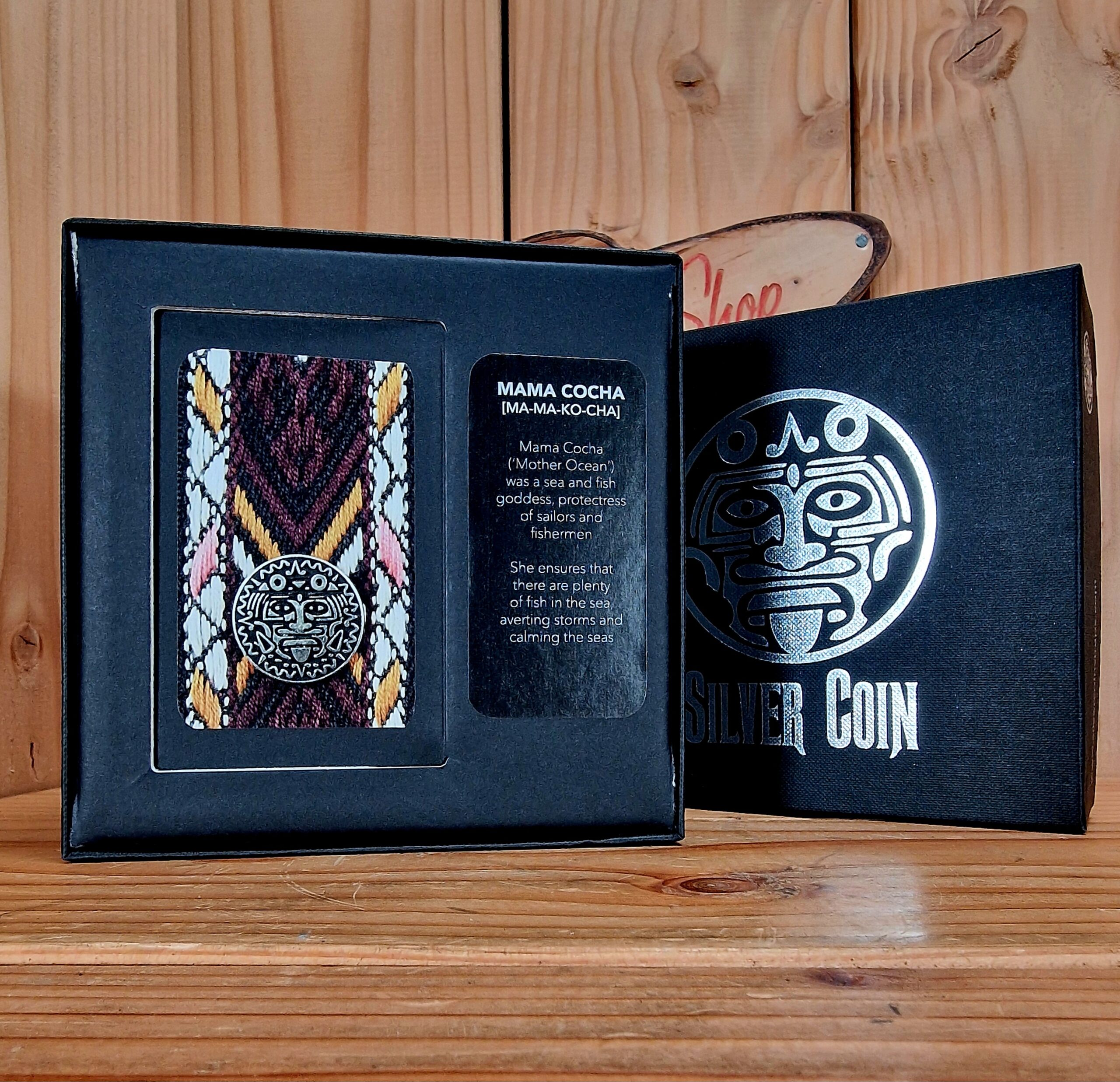Silver Coin Mama Cocha Gitarrengurt