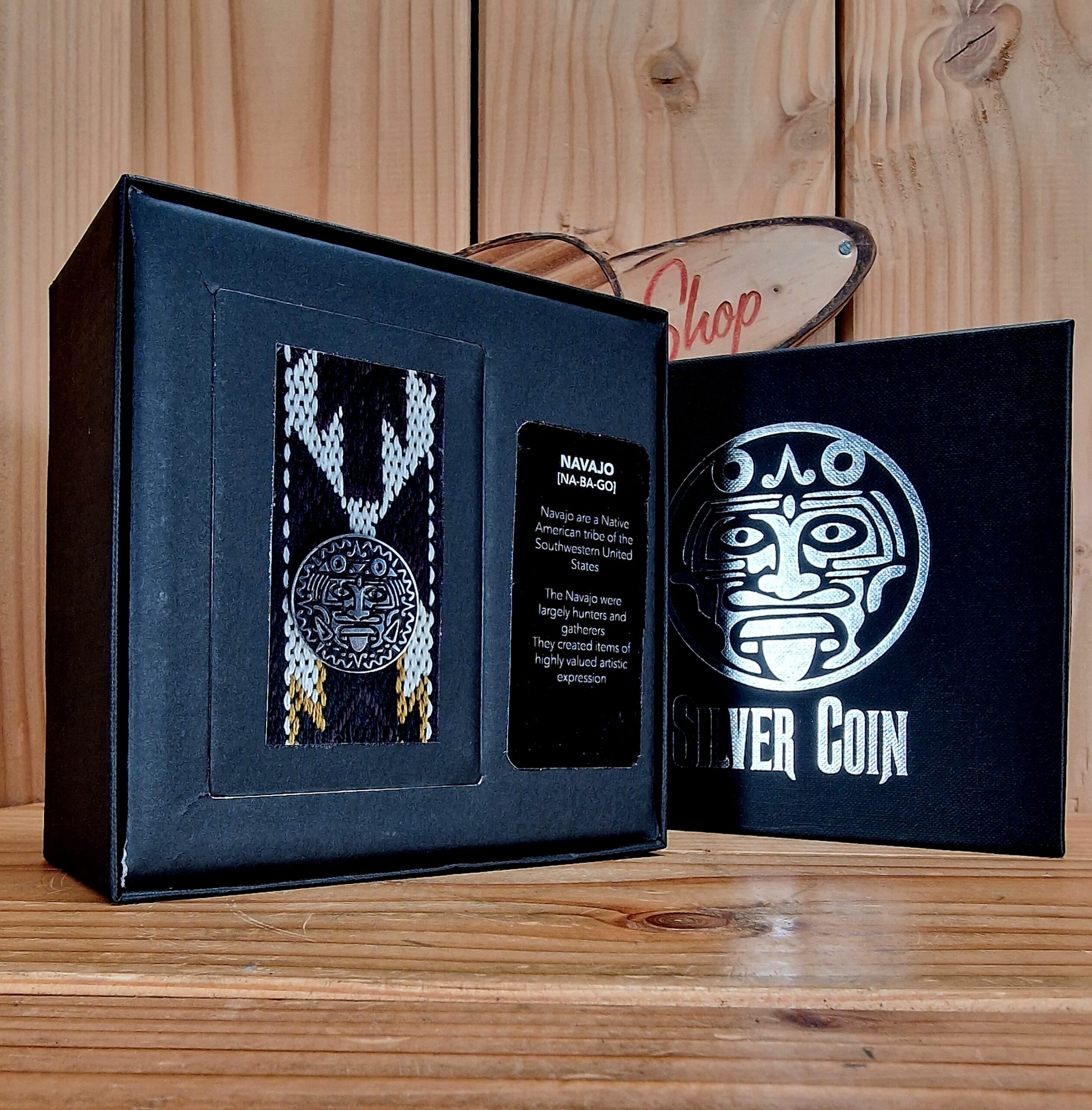 Silver Coin Navajo Gitarrengurt