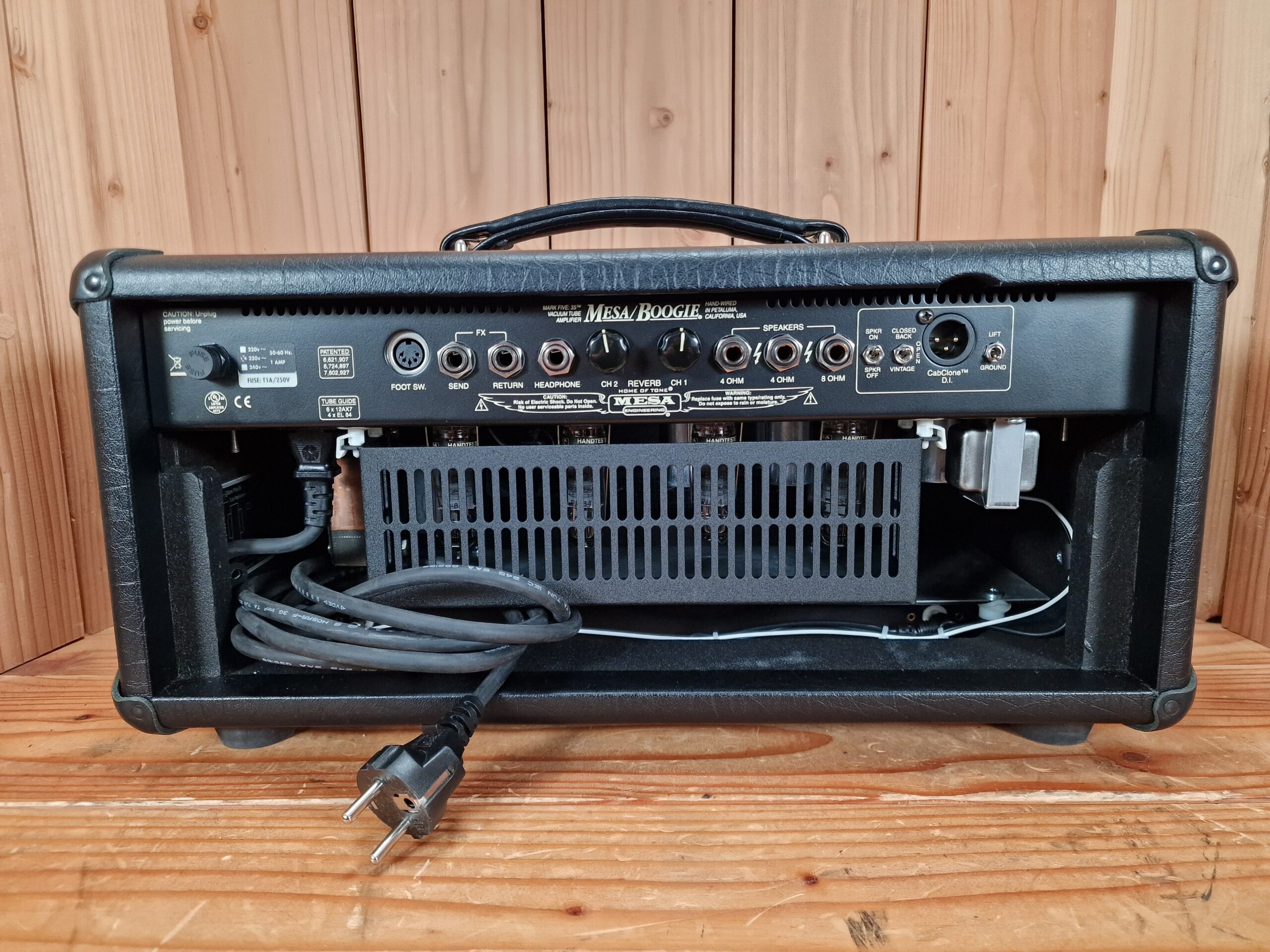 Mesa Boogie Mark Five:35 Head, 35 Watt Vollröhrentopteil – Bild 9