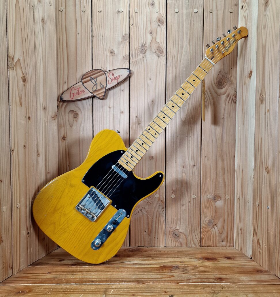 Del-Tone 50’s T-Style Butterscotch - Medium aged